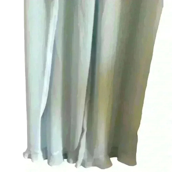 Y2K Victoria’s Secret Mesh Ruffled Blue Pijama Set - Picture 6 of 7